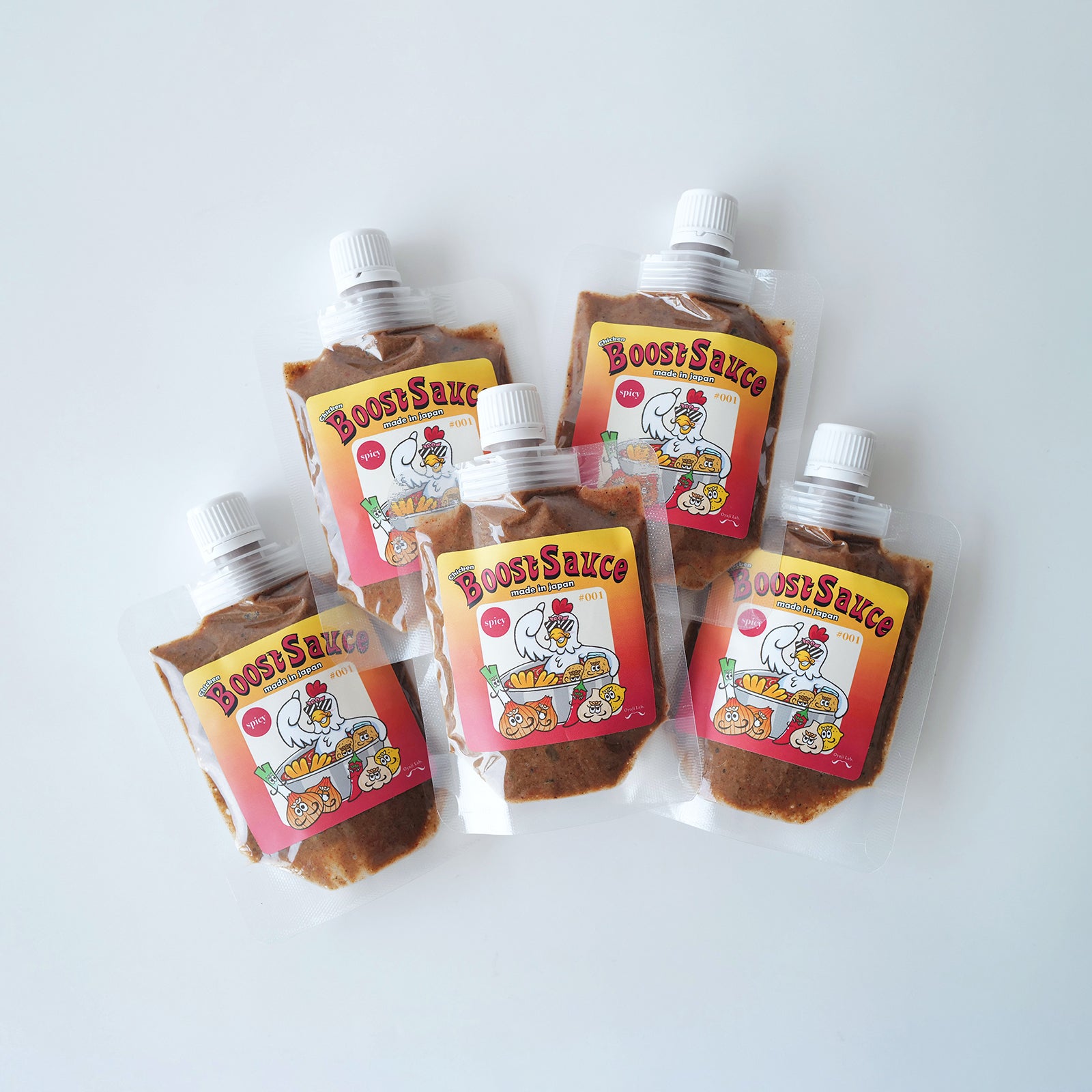 【5個セット】CHICKEN BOOST SOURCE SPICY